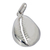 Sterling silver pendant, 'Abundant Cowrie' - Unique Sterling Silver Pendant