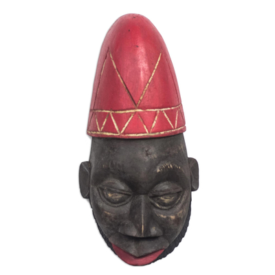 Nigerian wood mask