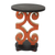 Wood accent table, 'African Ram's Horn' - African Wood Accent Table thumbail