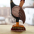 Wood sculpture, 'Sankofa Bird Message' - Wood sculpture (image 2d) thumbail