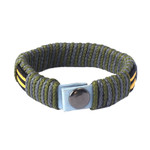 Men's wristband bracelet, 'Courage of Africa' - Men's wristband bracelet