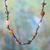 Recycled bead long necklace, 'Lady of Lagos' - Modern Recycled Glass Beaded Necklace (image 2b) thumbail