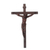 Mahogany wall sculpture, 'Christ on the Cross' - Mahogany wall sculpture thumbail