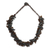 Recycled bead necklace, 'Midnight Fog' - Recycled bead necklace (image 2a) thumbail