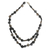 Halskette aus recycelten Perlen - Halskette aus recycelten Perlen