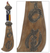 Wood wall sculpture, 'Chief's Machete of Tradition' - Wood wall sculpture thumbail