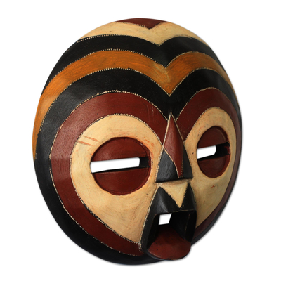 African wood mask, 'Sangaya' - African wood mask