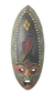 Afrikanische Perlen-Holzmaske, 'Ifunanya' - Afrikanische Perlen-Holz-Liebesmaske, originales handwerkliches Design