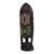 African beaded wood mask, 'Na Gode' - African Beaded Mask Sculpture Crafted by Hand (image 2b) thumbail
