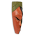 African mask, 'Handsome Young Man' - Authentic African Mask from Ghana (image 2c) thumbail