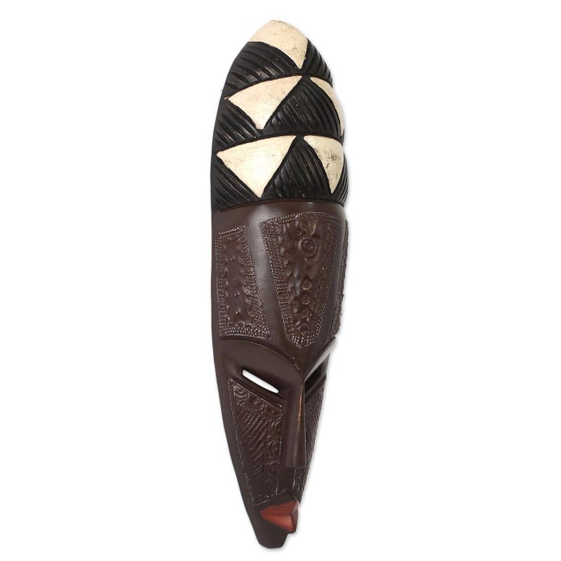 Akan Woman African Mask - Eno | NOVICA