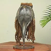 African mask, 'Dan Spirit of Darkness' - Handcrafted African Mask from the Dan Tribe of Liberia