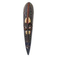 African wood mask, 'Agbeli'