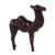 Teak sculpture, 'Camel of Purpose' - African Teak Wood Camel Sculpture (image 2b) thumbail