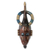 African mask, 'Ivoirian Flamingo Guardian' - Hand Carved Ivoirian African Mask thumbail