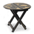 Wood accent table, 'Ahoto II' - Handcrafted African Animal Themed Wood Folding Table