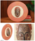 African mask plaque, 'Born on Friday' - Authentic African Mask Plaque Ghanaian Wall Art (image 2) thumbail
