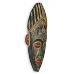 African mask, 'Honesty' - Ghanaian Handcrafted African Mask