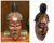 Máscara africana - Máscara africana auténtica de la tribu guro de Costa de Marfil