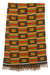 Cotton blend kente cloth scarf, 'Makomaso Adeae'  (20 inch width) - Multicolored Kente Handcrafted Cloth 20 Inch Width