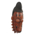 African mask, 'Baule Chieftain' - Hand Carved African Mask from Ghana