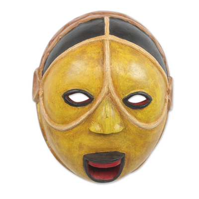 Máscara africana - Máscara africana de la tribu Ibibio