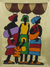 Fäden ziehende Kunst, 'Market Ladies - Afrikanische Fadenwerk-Wandkunst