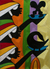Threadwork art, 'Adinkra Symbols II' - African Threadwork Wall Art