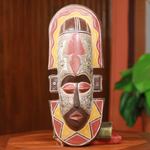 African mask, 'Ga Fisherman' - Handcrafted African Mask to Catch More Fish