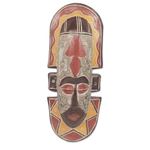 African mask, 'Ga Fisherman' - Handcrafted African Mask to Catch More Fish