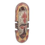 African mask, 'Ga Fisherman' - Handcrafted African Mask to Catch More Fish