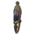 African mask, 'Saturday's Girl' - Brightly Colored Hand Carved African Mask from Ghana (image 2b) thumbail