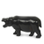 Wood sculpture, 'Black Hippo' - Hand Carved and Painted Wood Sculpture From Africa (image 2c) thumbail