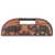 Oware wood table game, 'Elephant vs Dog' - Animal Themed Hand Carved Wood African Oware Table Game thumbail
