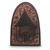 Oware wood table game, 'Home' - Authentic Hand Carved Wood African Oware Table Game