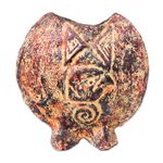 Ceramic vase, 'Eagle' - Ceramic vase