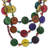 Beaded coconut shell necklace, 'Easy Living' - Colorful Necklace Hand Crafted of Coconut Shell Beads (image 2b) thumbail