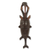 African wood mask, 'Victory at Last' - Artisan Carved Bird Theme Authentic African Mask thumbail