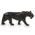Teak wood sculpture, 'Black Jaguar' - Hand Carved Teak Wood Jaguar Sculpture from Africa (image 2c) thumbail