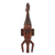African wood mask, 'Xevi V' - African Wood Mask Original Bird Design Carved by Hand thumbail