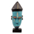 African wood mask, 'Asafo' - Handmade Wood African Warrior Mask Sculpture thumbail