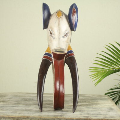African wood mask, Guro Elephant II