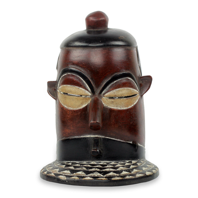 African wood mask, 'Bobo Ceremony' - Burkina Faso African Mask Hand Carved from Native Wood