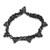 Braided cord bracelet, 'Lagos Braid' - African Artisan Crafted Braided Cord Bracelet with Beads (image 2a) thumbail