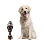 African wood sculpture, 'Mamprusi Man' - Hand Crafted African Wood Sculpture of Mamprusi Tribesman