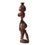 Wood sculpture, 'Mother Abena' - Hand Carved Family Theme African Wood Sculpture