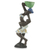 Afrikanische Holzskulptur, 'Medo Meba'. - Afrikanische Skulptur von Mutter und Kind, handgeschnitzt in Holz