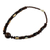 Wood beaded necklace, 'Edinam' - Wood Beaded Dangle Necklace Artisan Crafted Jewelry (image 2d) thumbail