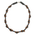 Halskette aus recycelten Glasperlen, „Akan Akoma“ – handgefertigte, umweltfreundliche afrikanische Perlenkette