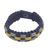 Men's wristband bracelet, 'High Expectations' - Colorful Men's Bracelet Woven from Polypropylene Cords